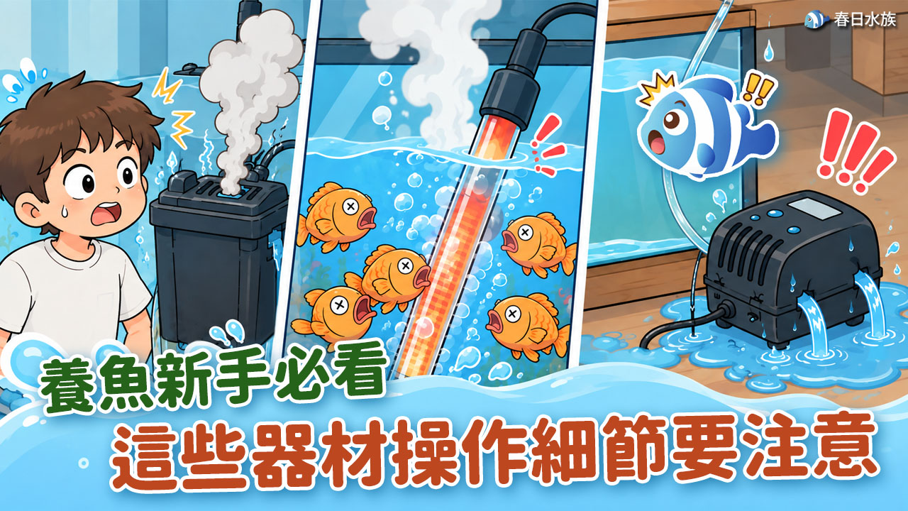 打氣機及過濾器操作